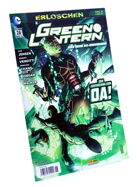 Green Lantern Comic (Das neue DC-Universum) Nr. 26: Der Untergang von OA!